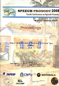 Proceedings : Fourth Conference on Speech Prosody