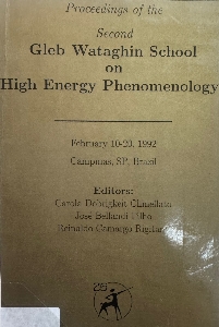 Proceedings of the Second Gleb Wataghin School on High Energy Phenomenology, February 10-20, 1992, Campinas, SP, Brazil