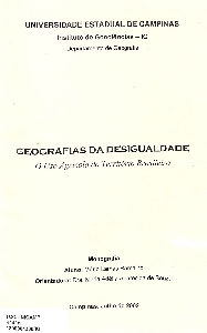 Geografias da desigualdade : o uso agricola do territorio brasileiro